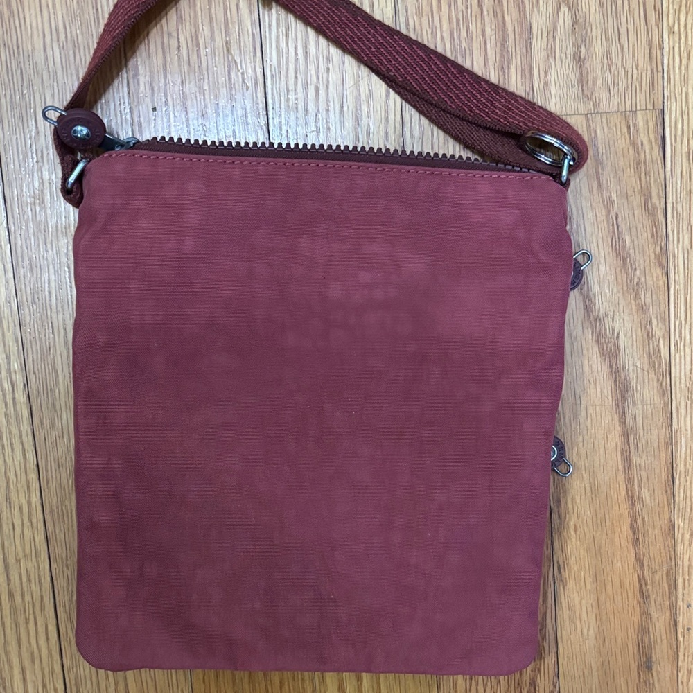Kipling Crossbody Bag in Burgundy Red - Picture 3 of 8